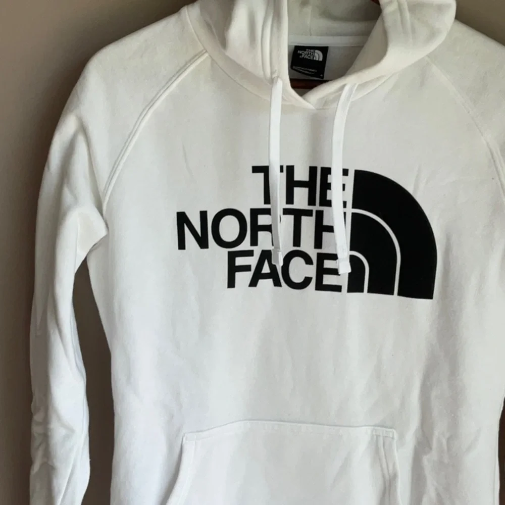 The North Face Pullover Hoodie Women’s White/Black M - Picture 4 of 6